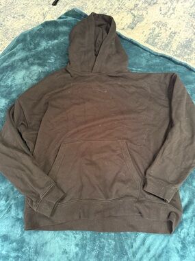 No Boundaries Men's Black Pullover Hoodie (XL)